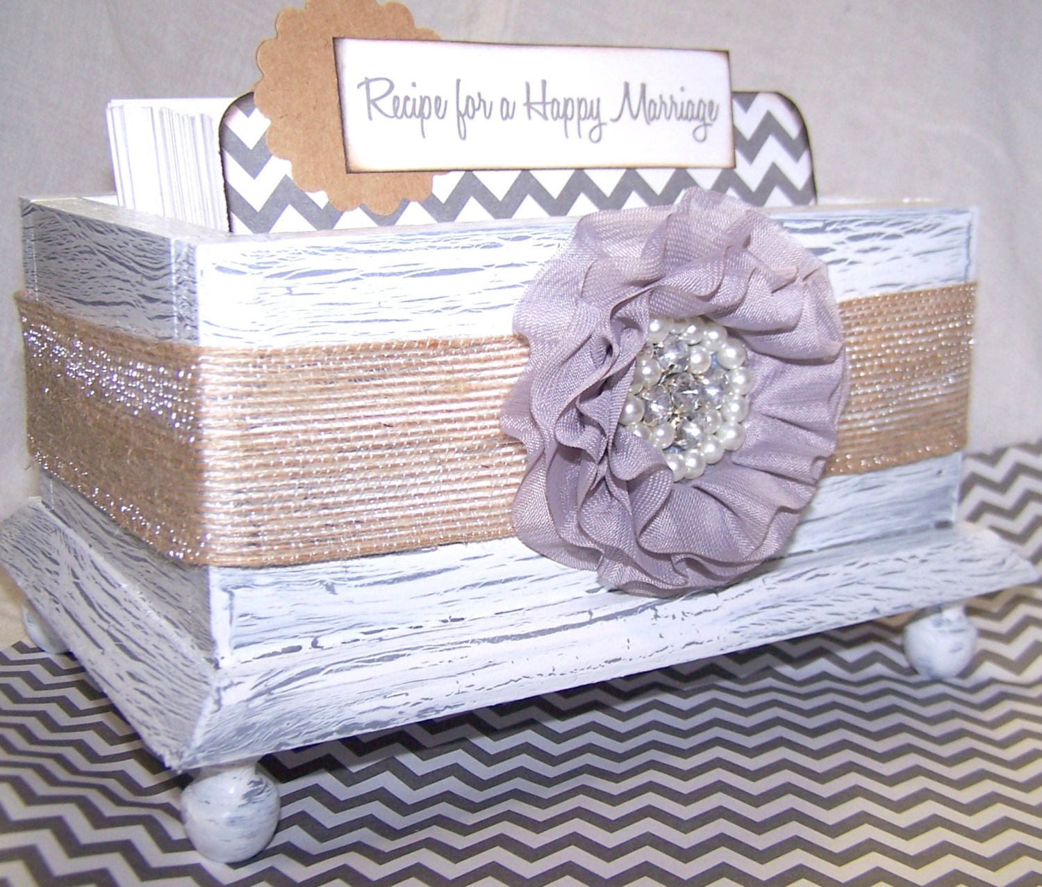 Bridal Shower Guest Box and Cards Recipe for a Happy