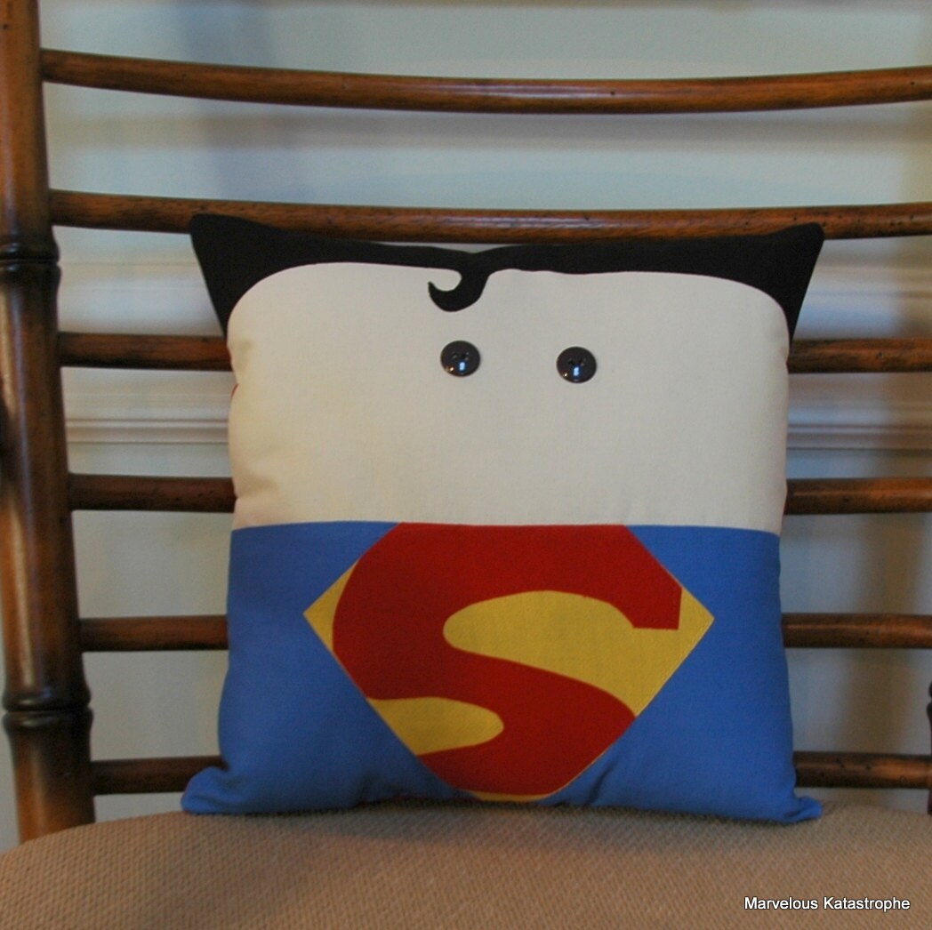 superman plush pillow