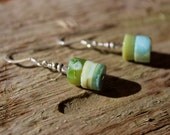 Green Opal Dangles Green Opal Dangles