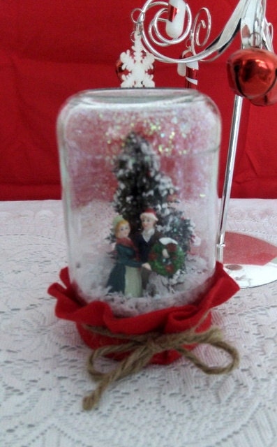 Waterless Snowglobe for Christmas