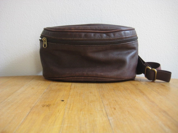 Vintage Brown Leather Coach Fanny Pack
