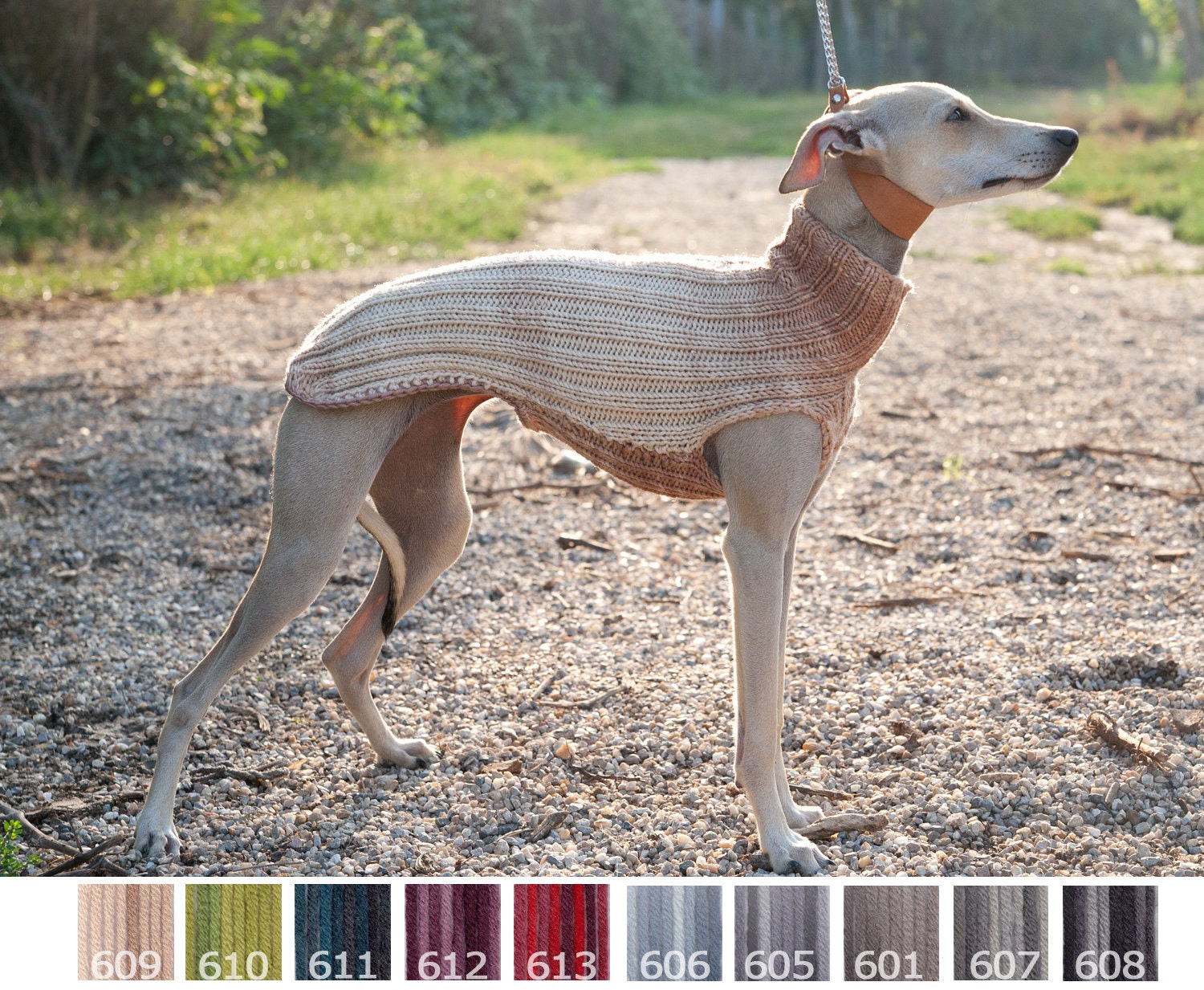 Gradient Italian Greyhound Sweater / Jumper / by GoodWitKnit