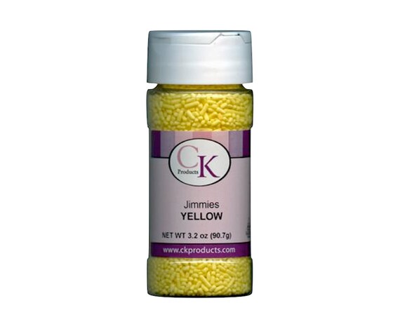 Yellow Jimmies Sprinkles - Baking Supplies - Cake and Cupcake Supplies - Party Supplies Il_570xn