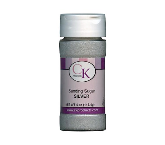 Silver Sanding Sugar - Baking and Party Supplies Il_570xn