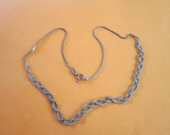 Necklace Sterling Silver Fancy Chain Necklace Wow