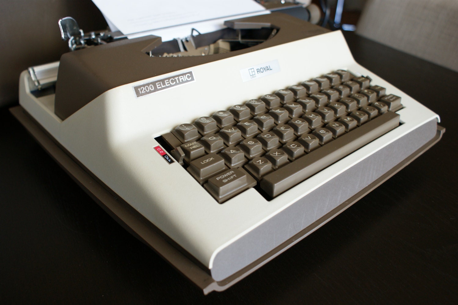 Royal 1200 Electric Typewriter 1970's