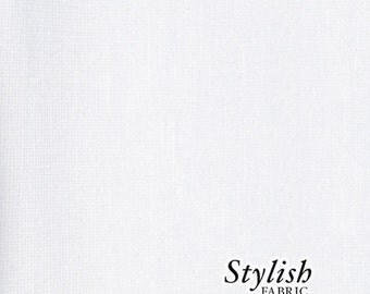 White Heavy Ponte Roma Fabric by the yard, Heavyweight Ponte Di Roma Fabric, Ponti de Roma Fabric Stretch Jersey- 1 Yard Style 410B