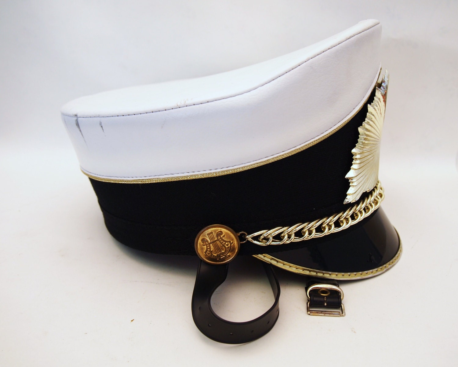 Vintage DeMoulin Bros Marching Band Hat British Soldier Hat