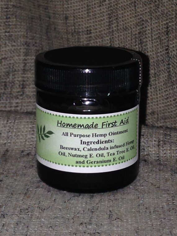 Hemp All Purpose Medicinal Ointment 50 Ml By Homemadefirstaid