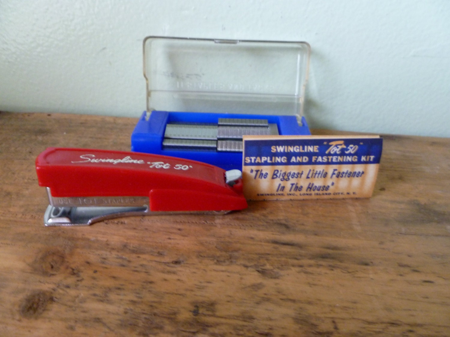 Vintage Tot 50 Stapler Swingline Mini Stapler Made in USA