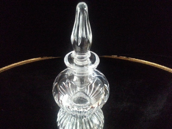 Vintage Waterford Crystal Perfume Bottle by OldGLoriEstateSale