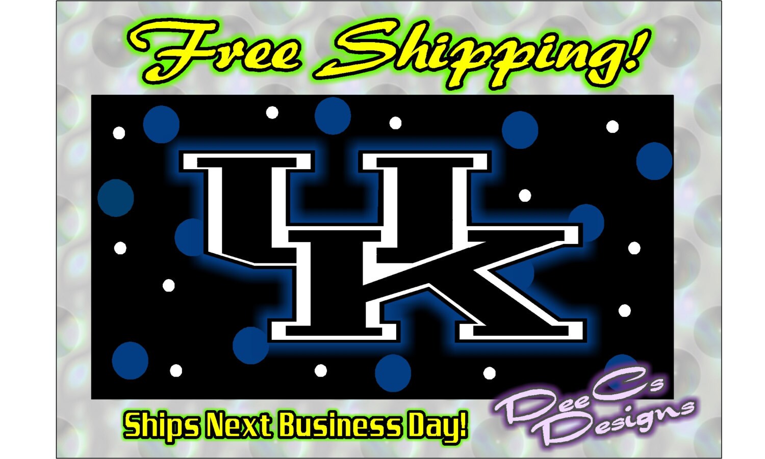Personalized License Plate UK Kentucky Wildcats University