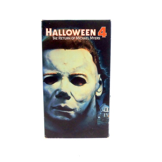 Vintage VHS Halloween 4 Horror 1989 by LeftHandPath on Etsy