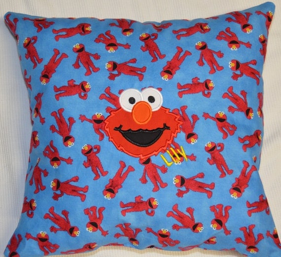 personalized elmo pillow