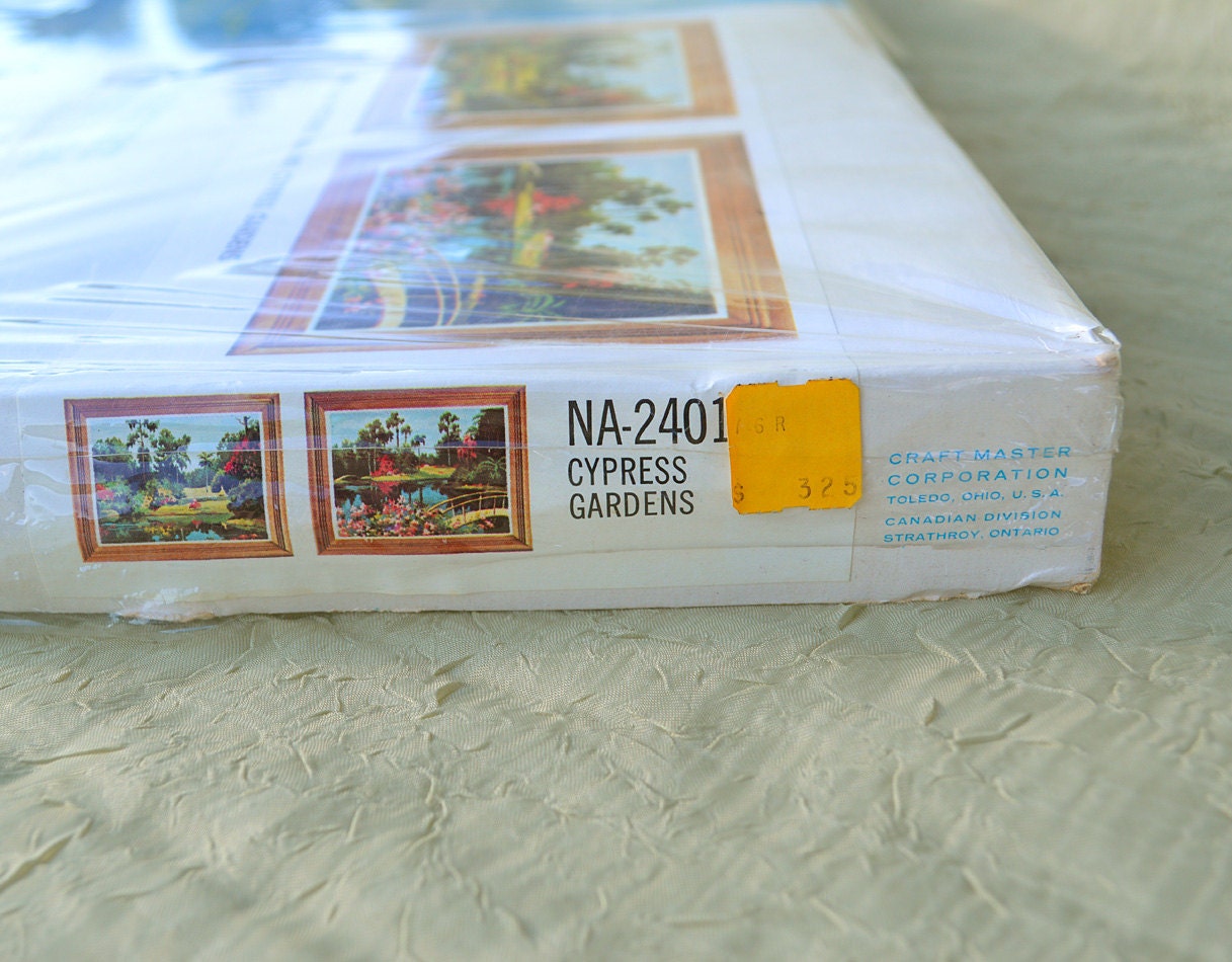 Craft Master Paint by Number Kit Sealed 1960s