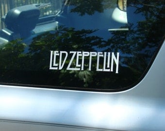LED ZEPPELIN Vinyl decal