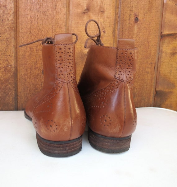 oxford ankle booties