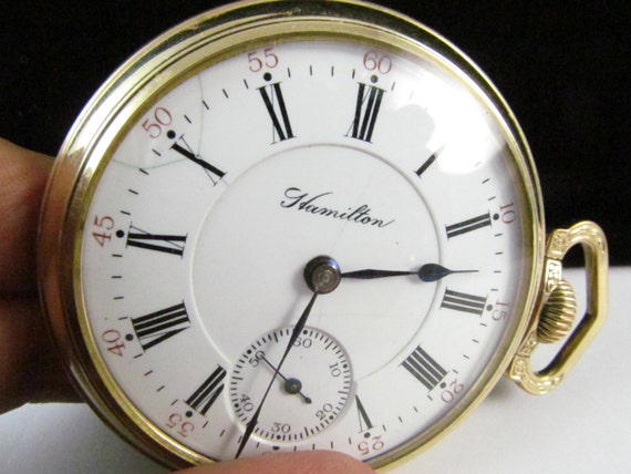 old hamilton pocket watches value