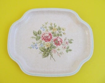 Avon Tray, Floral Tray, Vintage Tray, Serving Tray, Decorative Tray, Trays, Vintage Trays, Vintage Avon, Avon, Made in England