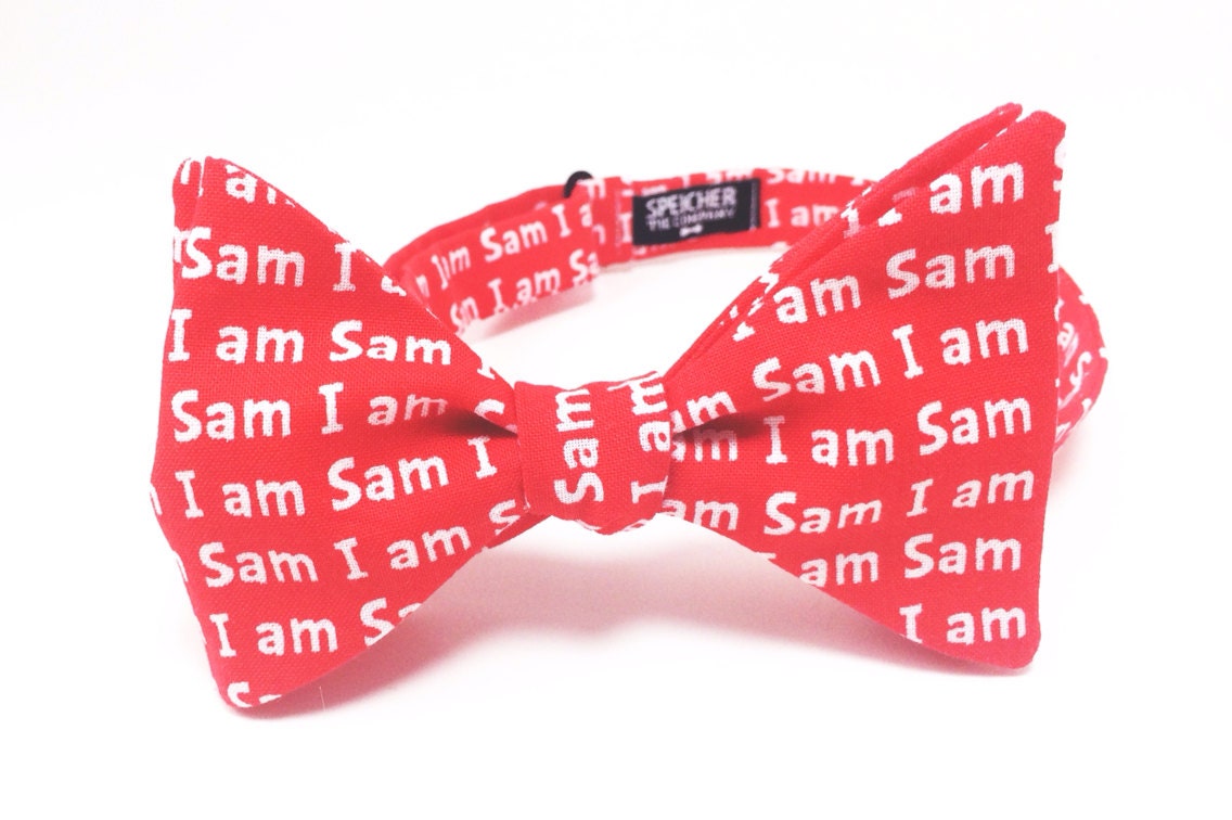 Sam I Am Red Bow Tie bowtie bowties bow ties dr seuss