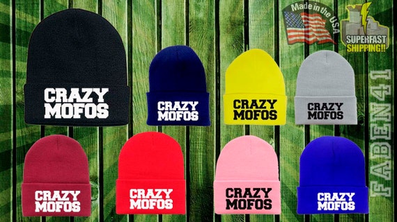 Crazy mofos beanie Crazy mofos beanie