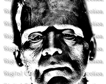 Frankenstein Halloween Monster. Frankenstein PNG. Halloween PNG. Halloween Monster Print. Frankenstein Image. Frankenstein Picture. No. 0078