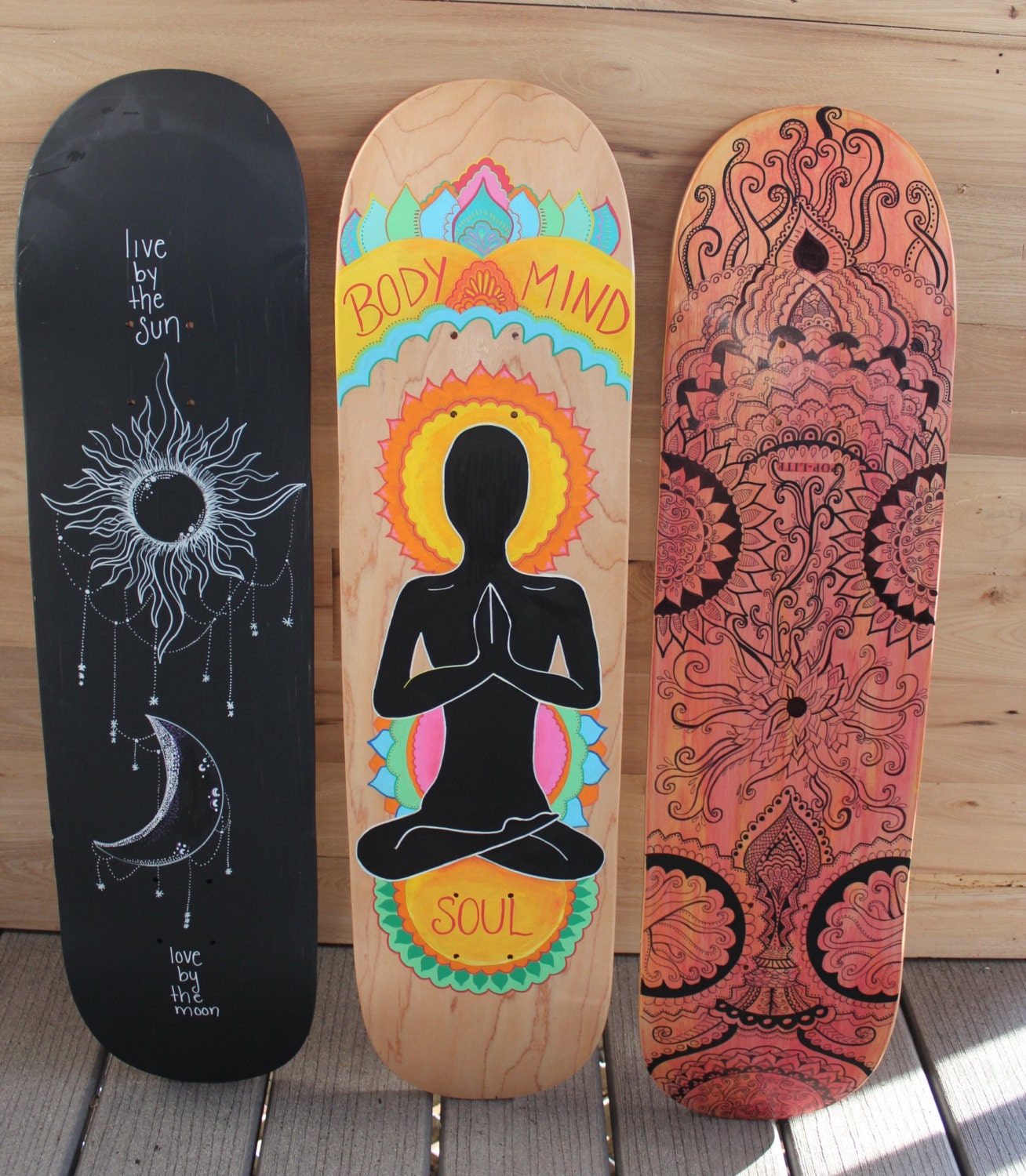 Hand Painted Skateboard