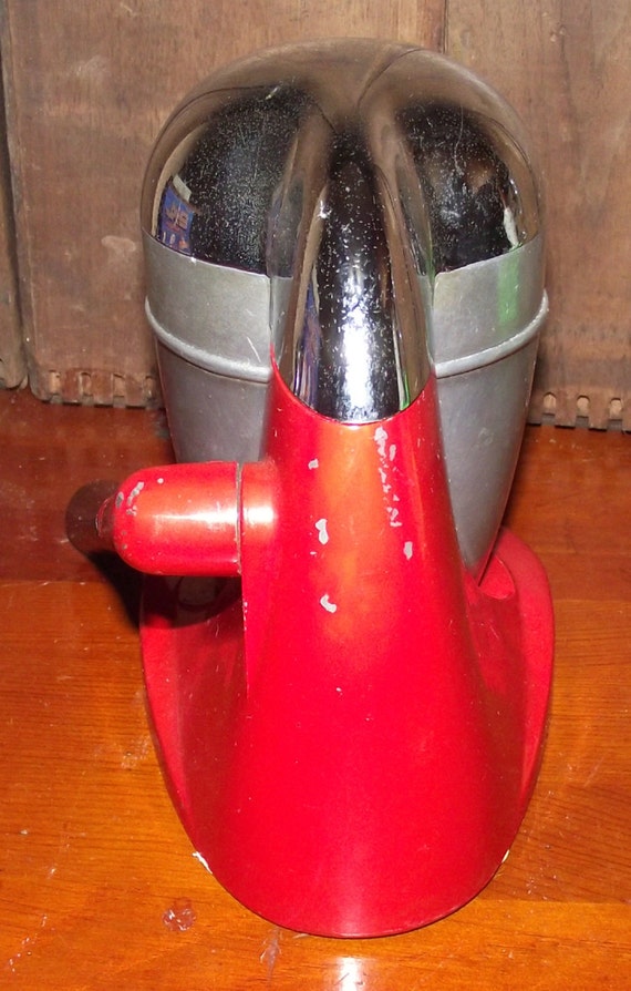 Red Juice King Juicer Vintage 1950s