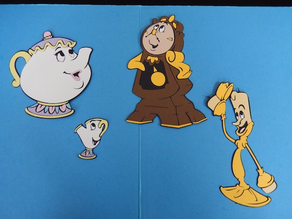 Disney Beauty & the Beast Cricut Die Cut Set 2