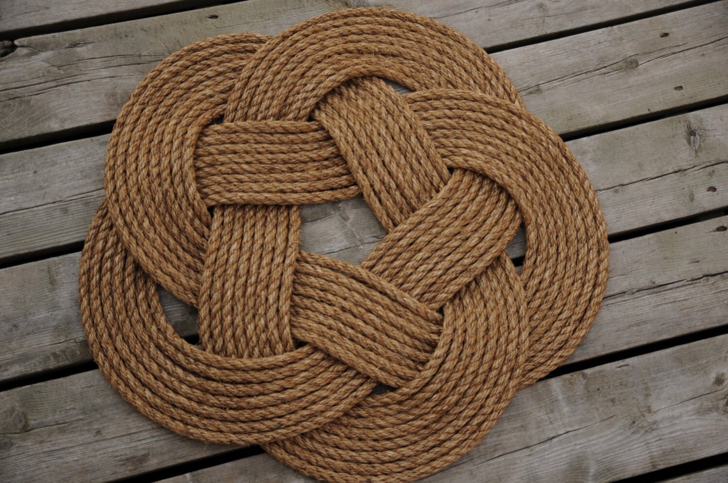 Nautical Rope Rug Rope Mat Manila Rope Rug Nautical Gift