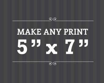 5 x 7 poster