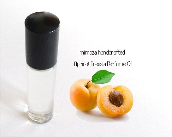 APRICOT FREESIA, Perfume Oil, Handmade Perfume Oil in a 7ml Glass 