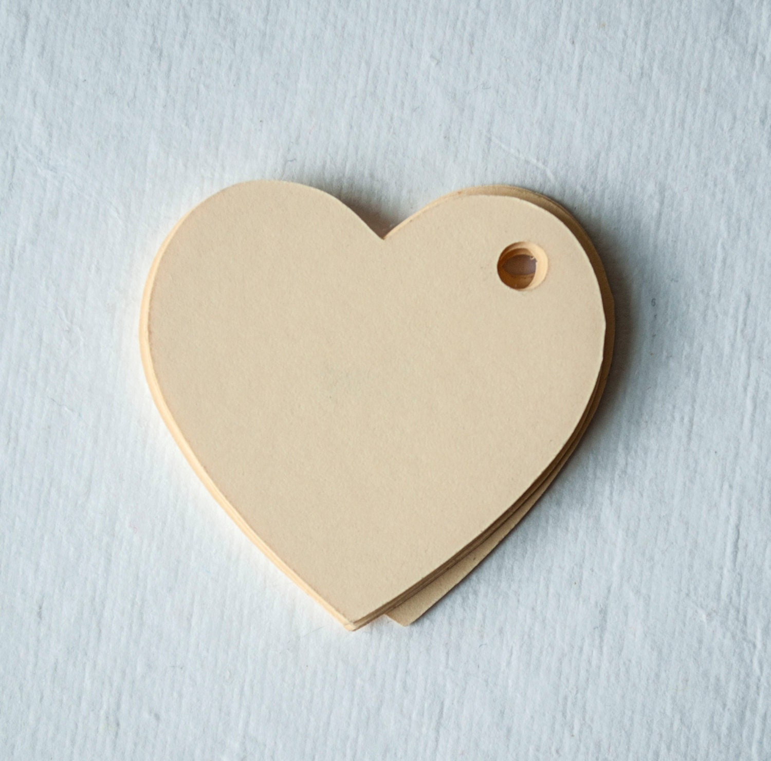 Blank Heart Gift Tags Decorative Tags Medium Size 1.5