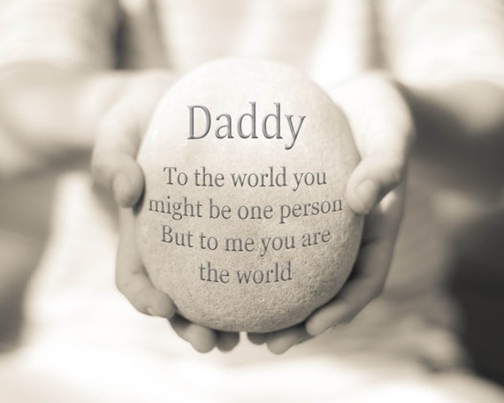 Daddy Gift, Daddy Quote Print, Gift for Dad, Inspirational Quote Print, Dad Quote, Gift for him, Father Art Print, Daddy Typography Print