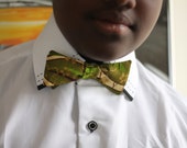 Bow tie, African wax print