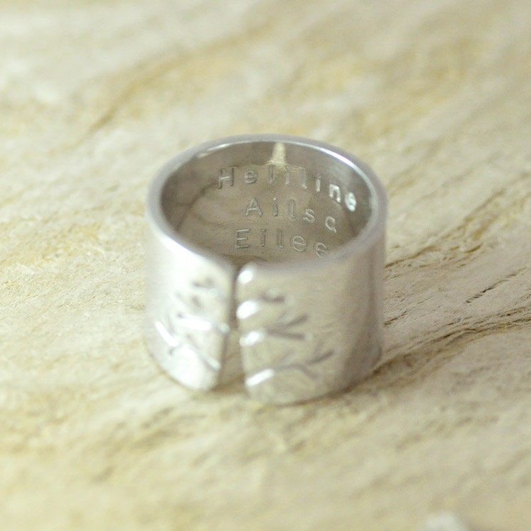 Highquality Alloy RingMetalwork by Handmadenamenecklace on Etsy