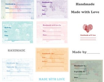 Quilt Labels - Fat Quarter Yard Fabric Labels - Sewing Labels - Hand ...