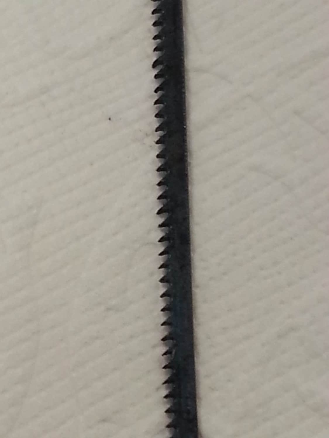 Jewelers Saw Blades 12 pieces Size 3/0