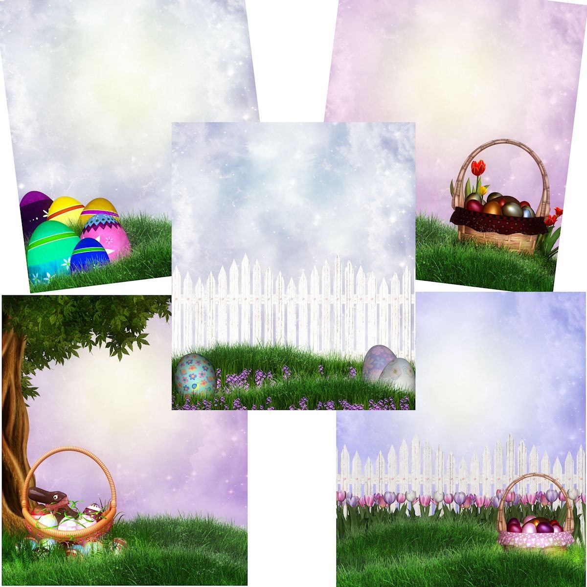 Easter Backdrops Value Pack/Digital Photography