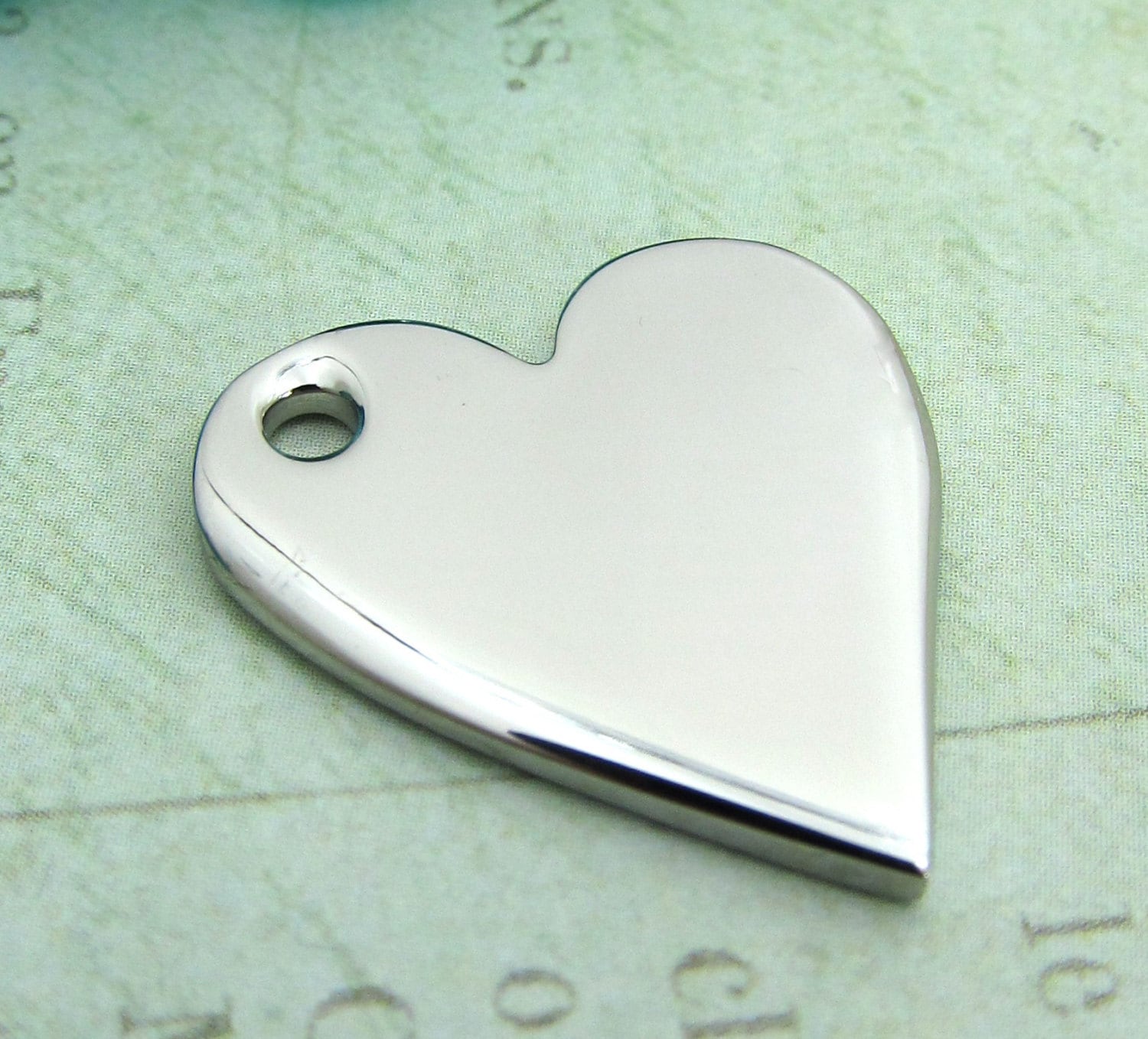 Personalized Religious Christian Cross & Heart Necklace - 1 Engraving