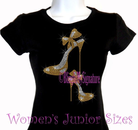Bling Shoe Tee Shirt