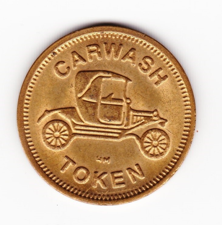 model t car token wash Antique Value Cash Wash / T No Car Model Token: Car