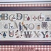 The Cricket Collection Alphabet Cross Stitch Pattern By The