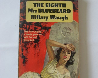 The eighth Mrs. Bluebeard by Hillary Waugh , Great Pan book nr. G459, First print 1961