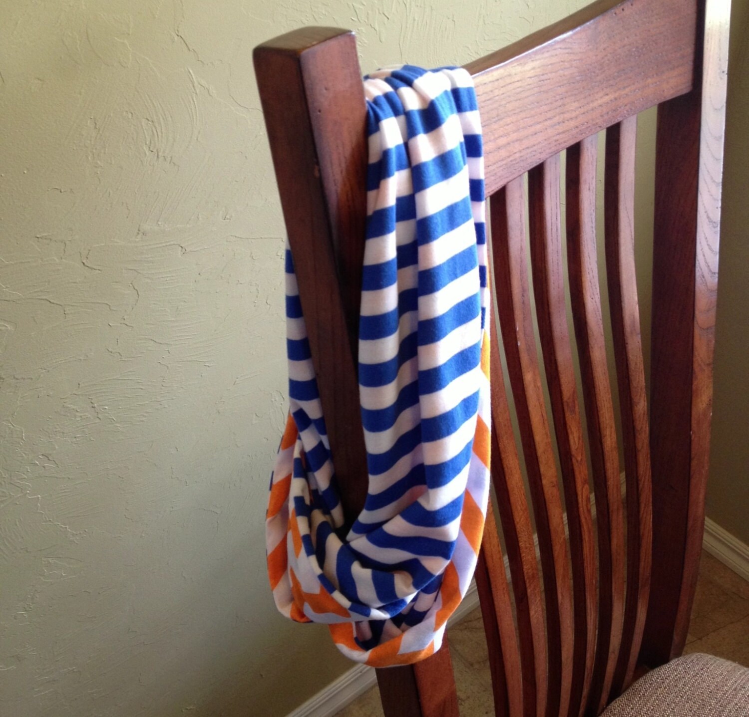 OKC Thunderinspired Jersey Knit Infinity Scarf