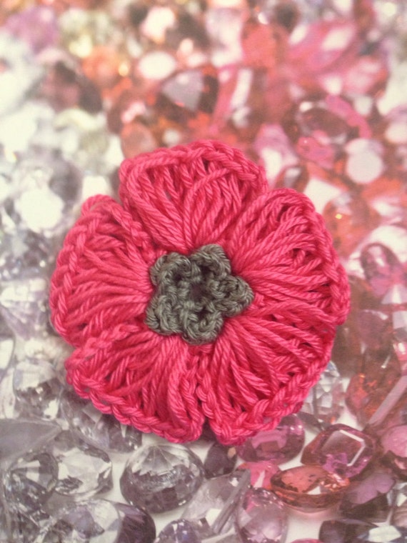 Items similar to Crochet Flowers on Etsy