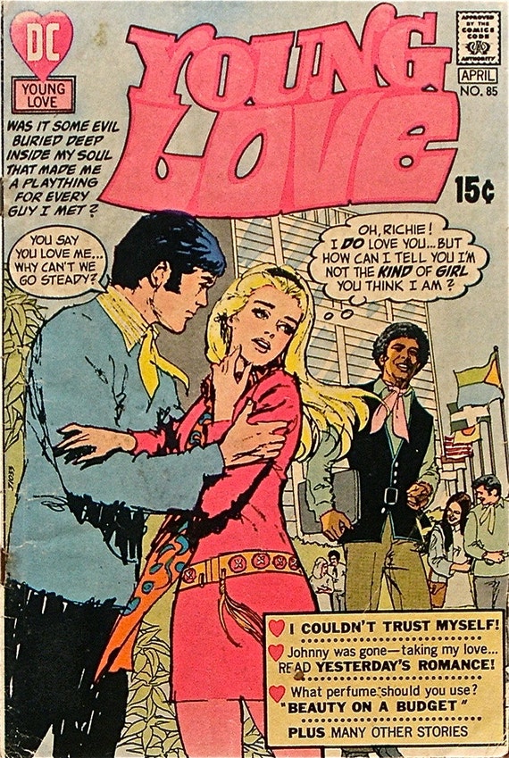 Romance Comic Books Vintage Lot of 3 from the '60s