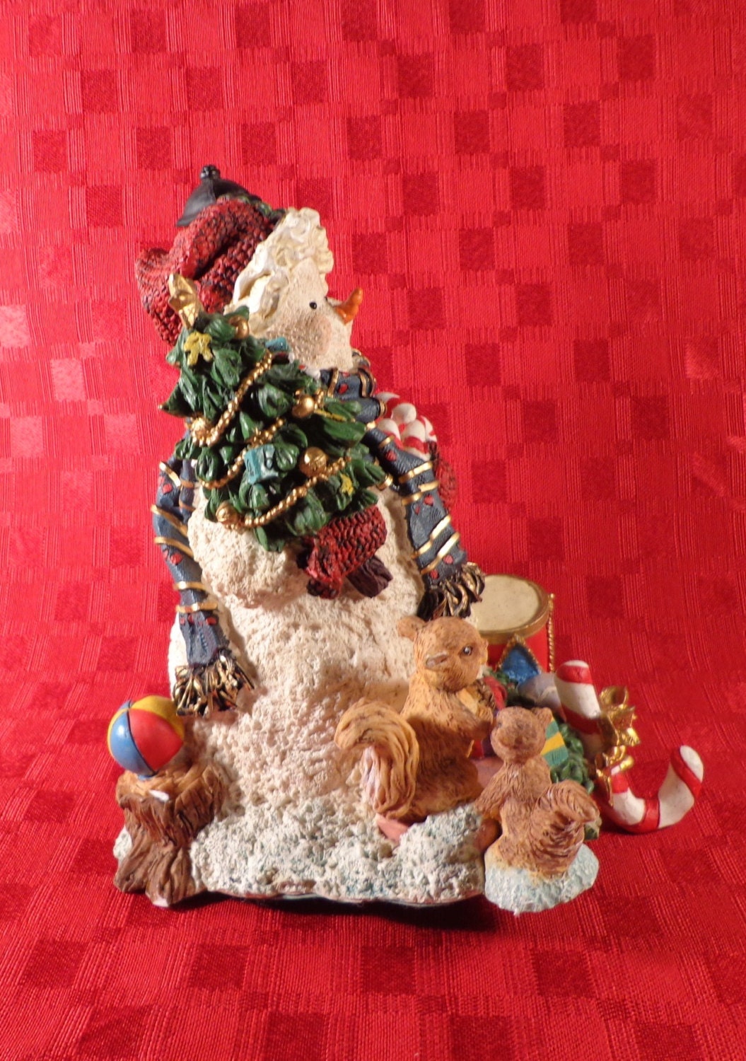 Grandeur Noel Collectible Snowman Stocking Holder