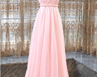 Prom Dress, Long Prom Dress, Pink Prom Dresses, Prom Dress 2014, Pink ...
