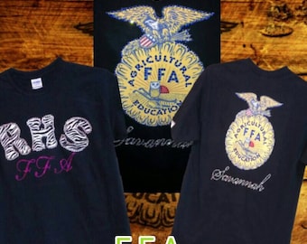 Custom made FFA shirt - add your school or logo